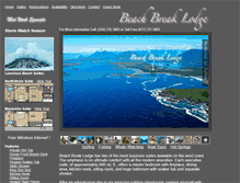 Tablet Screenshot of beachbreaklodge.com
